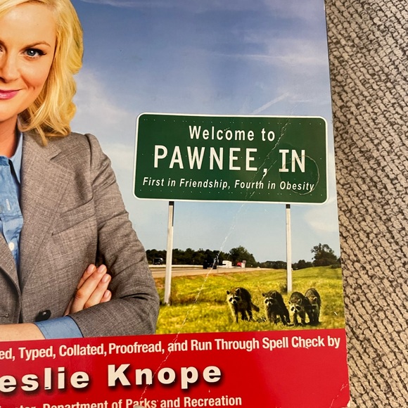 Parks and Rec Pawnee by Leslie Knope Paperback Book - Picture 8 of 8
